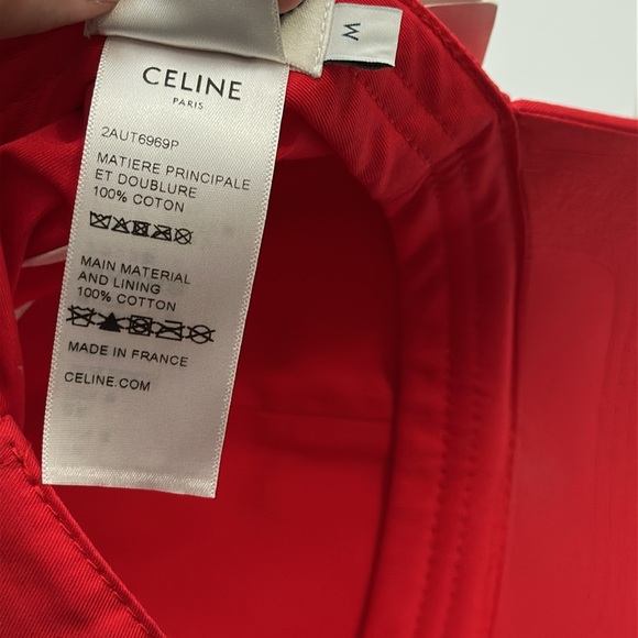 CELINE TRIOMPHE BASEBALL CAP IN COTTON - Picture 8 of 14